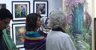 শফিউদ্দিন শিল্পালয়ে চলছে ৬ দিনের চিত্র প্রদর্শনী ‘প্রবর্তনা’